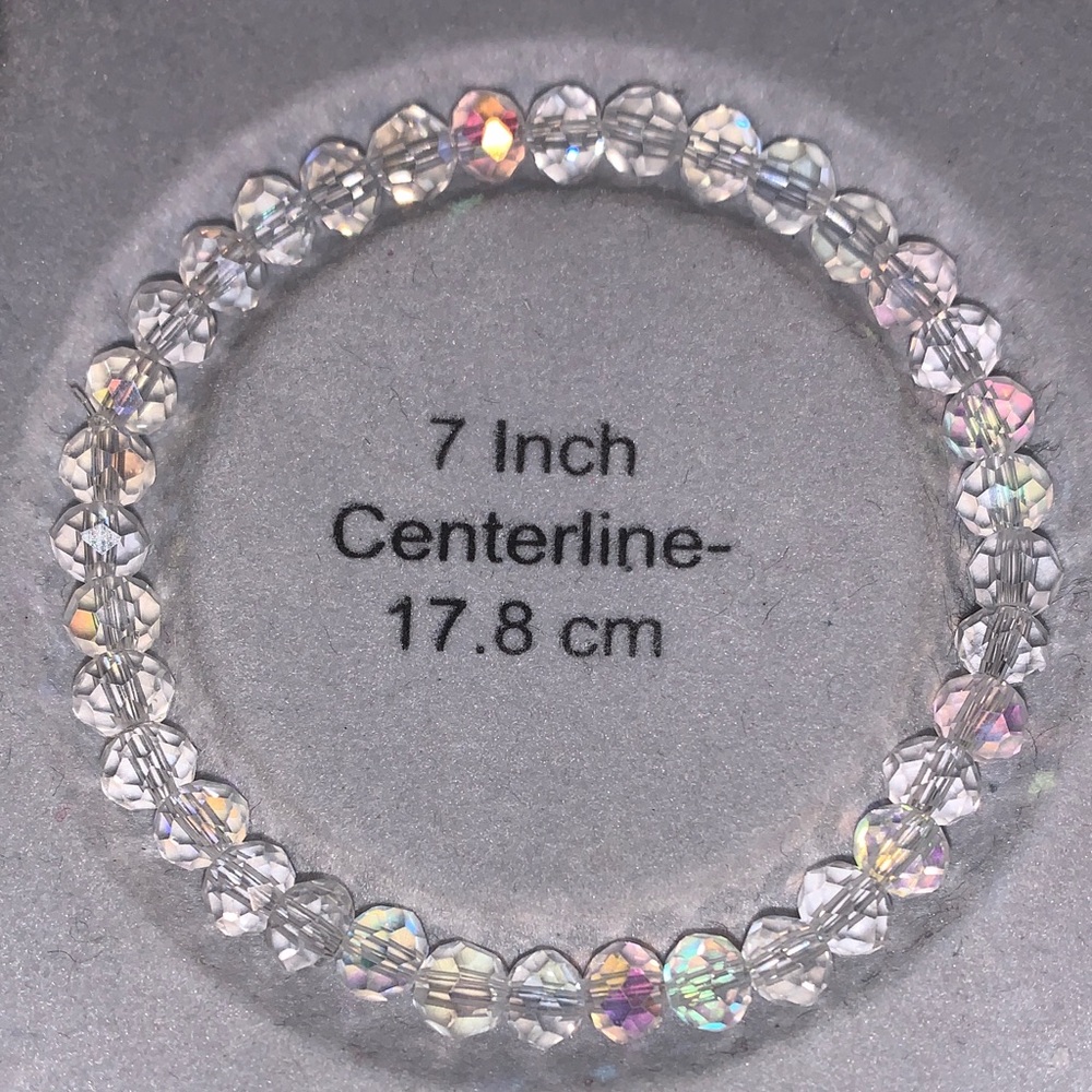 Elegant Crystal Beaded Bracelet